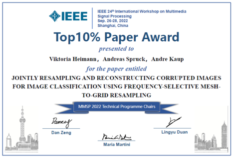 Zum Artikel "Award auf der MMSP 2022"