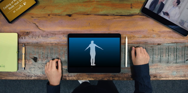 EmpkinS: Kompression von Körperhüllendaten