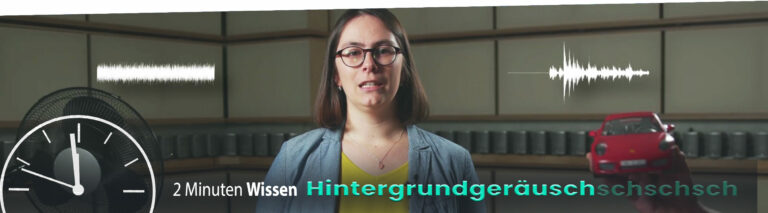 Störgeräuschreduktion bei „2 Minuten Wissen“